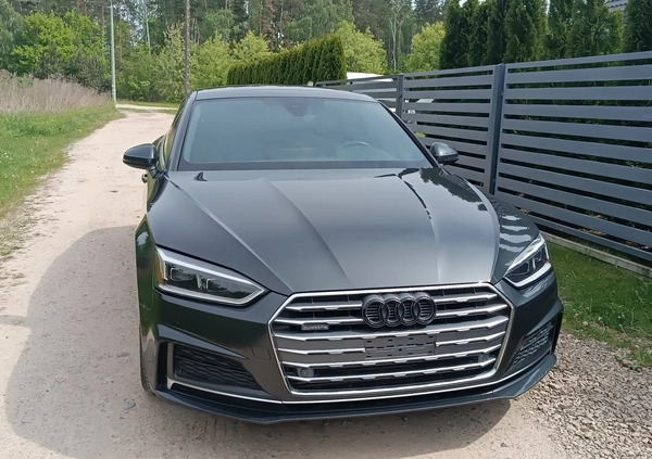 Audi A5 cena 91900 przebieg: 185000, rok produkcji 2018 z Gniew małe 667